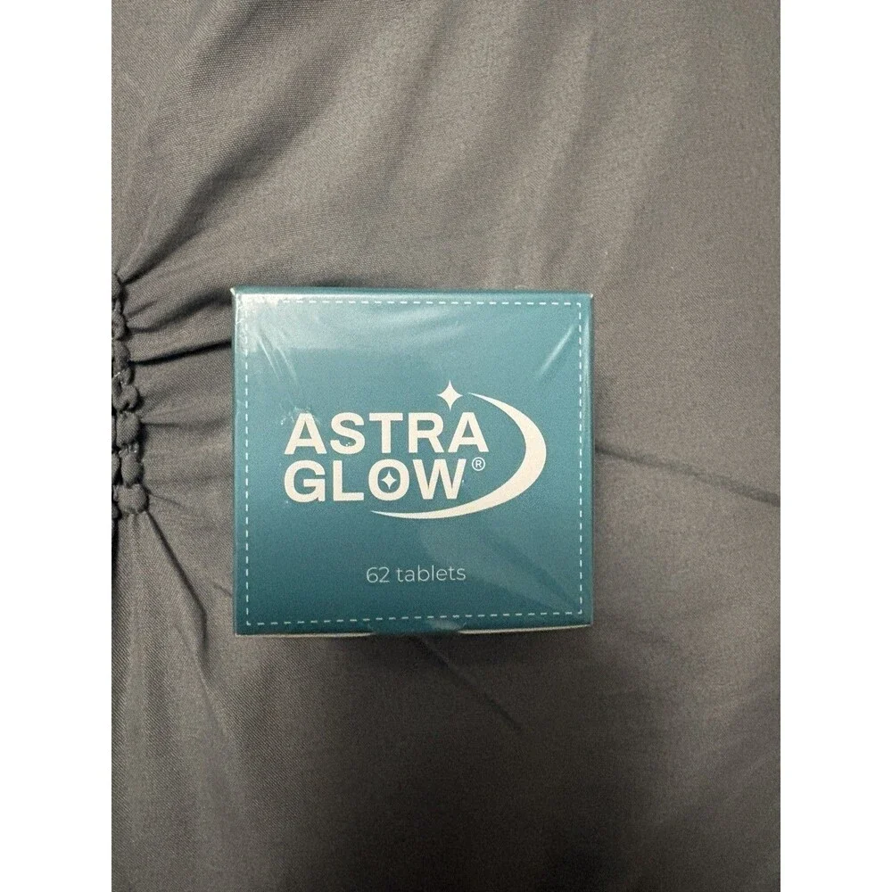 astra glow 8% hydroxyapatite toothpaste tablets new Sealed